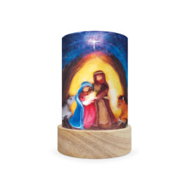 5 Lichtkaarten Holidays van Wolfeetje