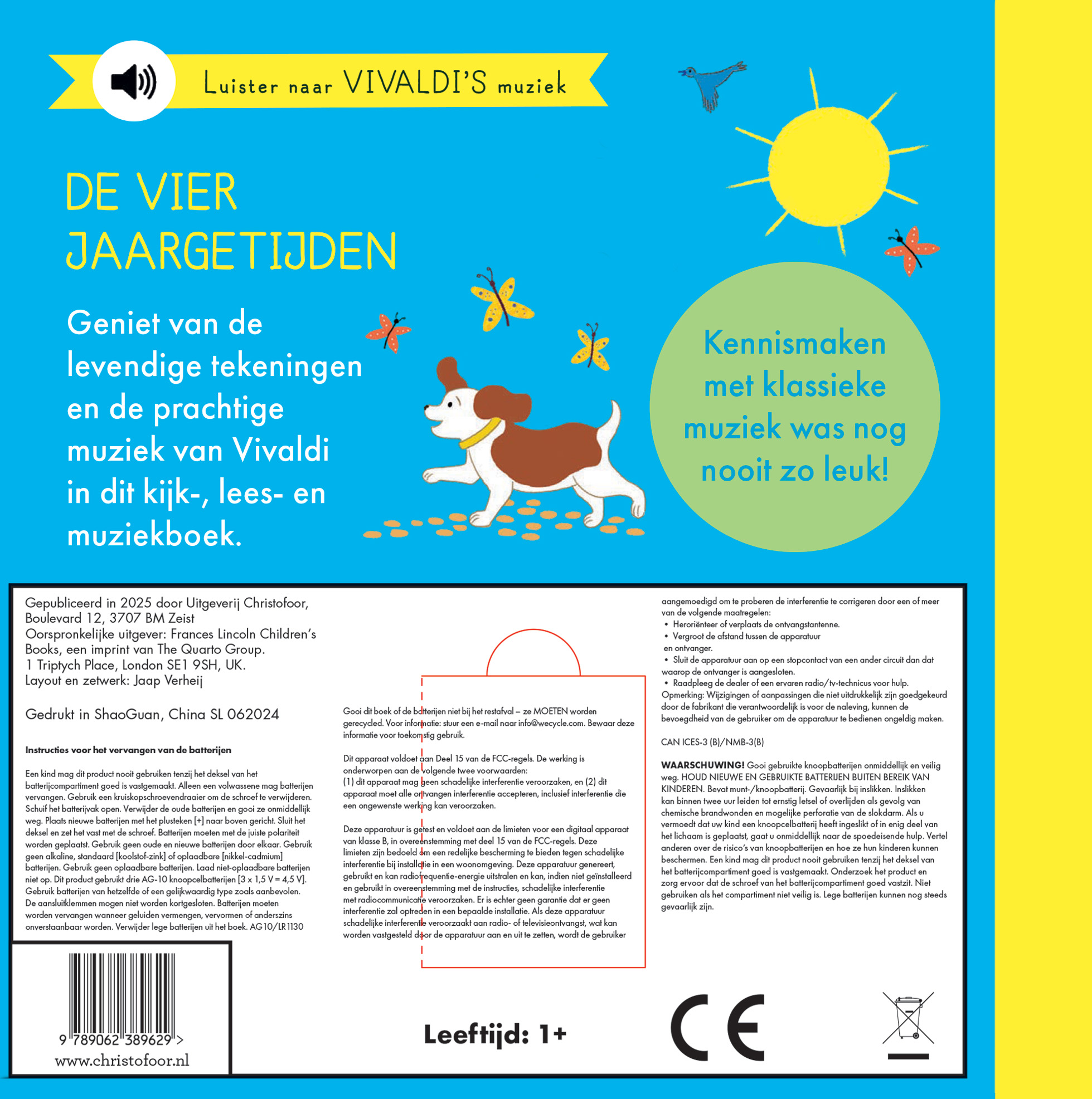 Vier jaargetijden Kartonboekje, Christofoor