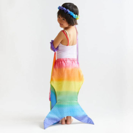 Kleine regenboog zeemeermin staart, Sarah's silks