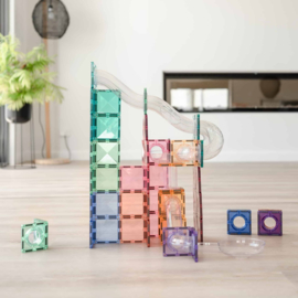 Connetix Pastel Knikkerbaan uitbreidingsset 80 stuks