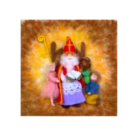 Toverplaat Sinterklaas met kindjes