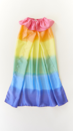 Regenboog cape, Sarah's silks