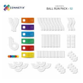 Connetix Regenboog Knikkerbaan 92 stuks