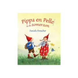 Pippa en Pella in de zomerzon