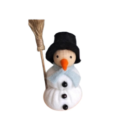 Steker Sneeuwpop, atelier Pippilotta