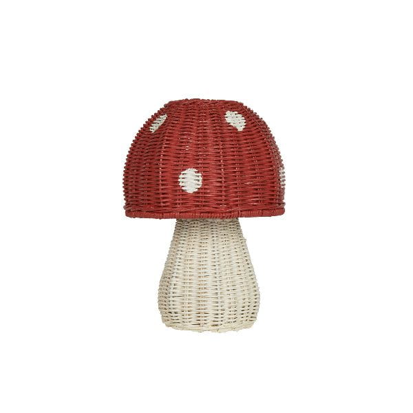 OlliElla Paddenstoel Toadstool lamp Rood
