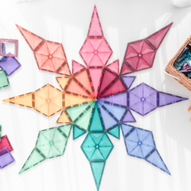 Connetix Pastel Geometrie 40 stuks