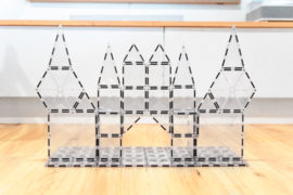 Connetix Startersset Clear 34 stuks