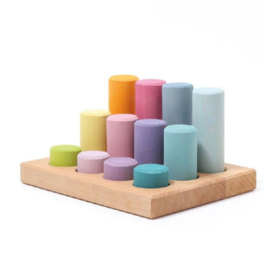Grimm's Stapelspel rollers pastel