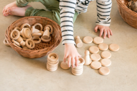 Nins®, ringen en muntjes Naturel, Grapat