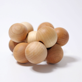 Grimms houten kralengrijper naturel