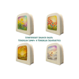 Toverlamp + 4 Toverkaarten Startersset Baukje Exler