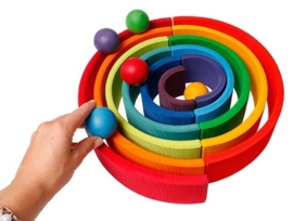 Zes houten ballen, Grimm's