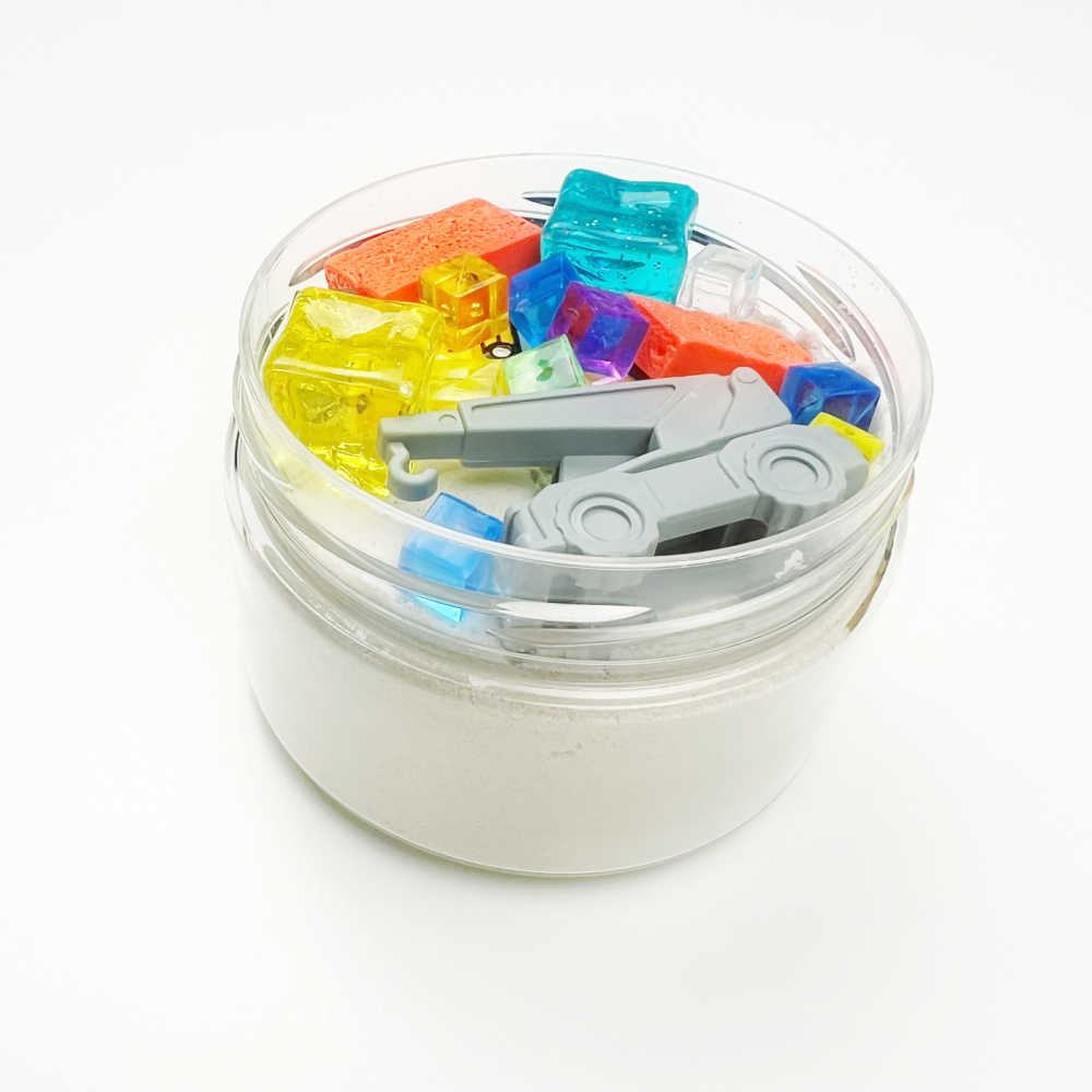 Magic sand "Construction" pot