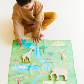 Safari playmap, Sarah's silks