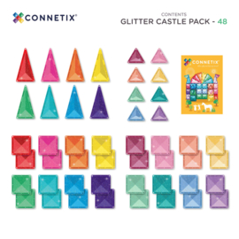 Glitter Castle Pack 48stuks