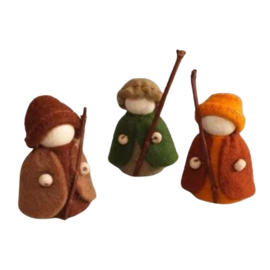 Drie herders, atelier Pippilotta