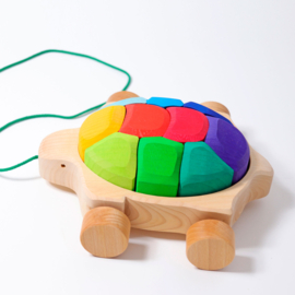 Grimm's Schildpad loopfiguur regenboog