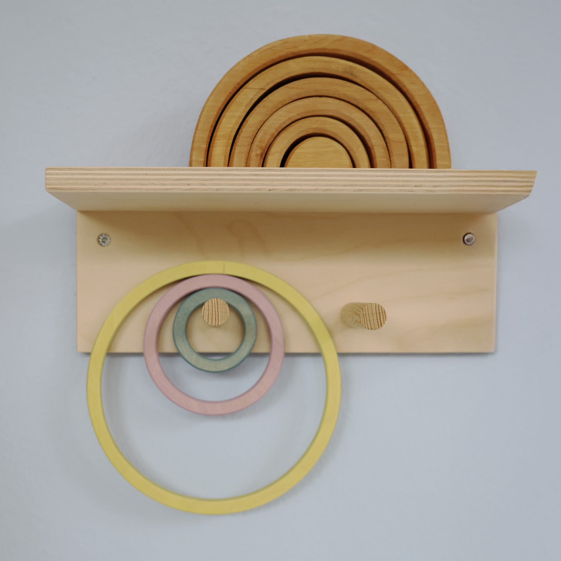 Grimms Bouwringen en cirkels pastel