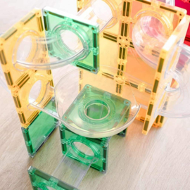 Connetix Regenboog Knikkerbaan Uitbreiding 66 stuks