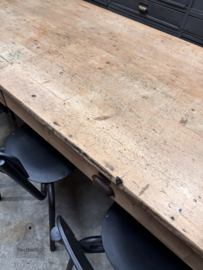 Authentieke eiken oude boerentafel (147307) verkocht