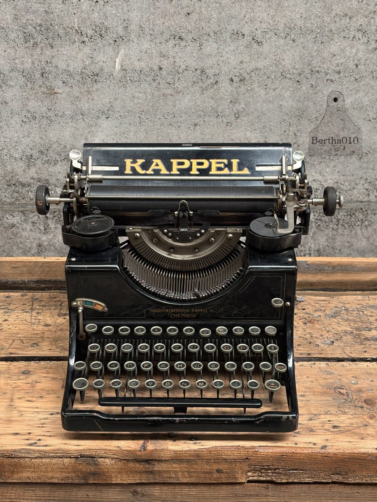Duitse Kappel 1 typemachine 147579