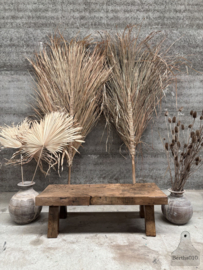 Oude robuuste salontafel 147522 lengte 114 cm
