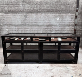 Prachtige antieke toonbank,dressoir van glas (147248) verkocht