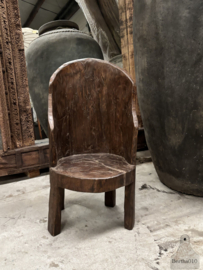 Traditionele antieke originele Naga stoel uit Nagaland 147850b