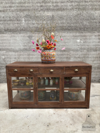 Prachtige toonbank keukeneiland jaren 20 147823 lengte 168 cm