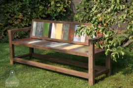 Unieke tuinbank op maat (132505)..verkocht
