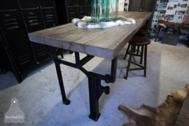 Industriële machinetafel/dressoir (133093) verkocht