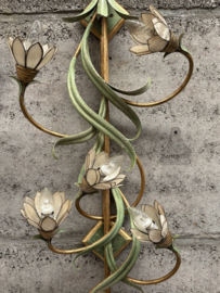 Originele Italiaanse wandlampen Banci Firenze parelmoer bloemen 147969