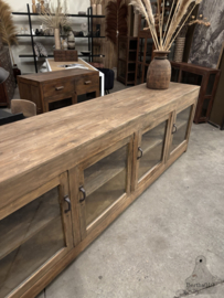 Iconische toonbank uit de jaren 40 van 356 cm lang keukeneiland dressoir 147821a verkocht