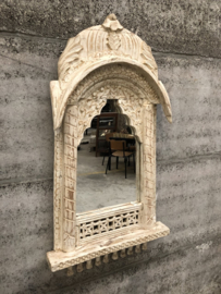 Grote handbewerkte Indiase spiegel (145032)