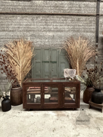 Antieke museumtoonbank winkelvitrine ca 1920 1940 148149