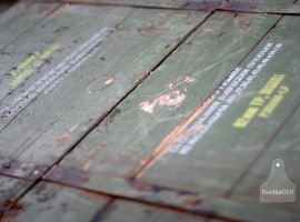 Industriele tafel op wielen (130138)..verkocht