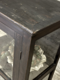 Elegante houten vitrinekast uit de jaren 20–30 147670