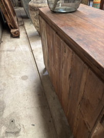 Authentieke bakkerstoonbank  handgemaakt circa 1920 147839 verkocht