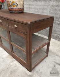 Prachtige toonbank keukeneiland jaren 20 147823 lengte 168 cm