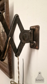 Oude originele schaarlamp 147377 verkocht