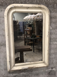 Antieke houten spiegel (145160)