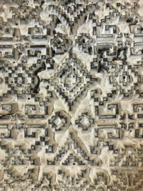 Oude Houten Batikstempels uit India  (141899)