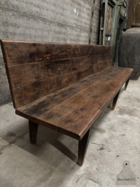 Authentieke museumbank uit het begin van de 20e eeuw 288 cm 147761 verkocht