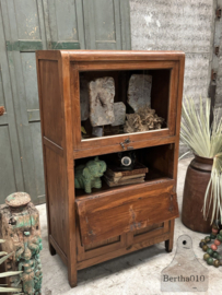 Authentieke houten archiefkast van notaris advocaat ca 1920 148150 verkocht