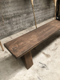 Lage oude werkbank/dressoir (145942) verkocht