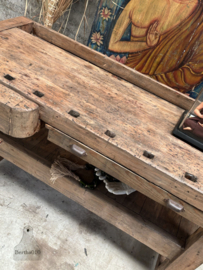 Antieke Hollandse werkbank 147500 lengte 158 cm verkocht