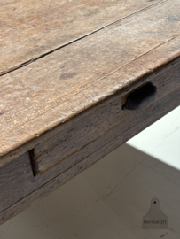 Originele ruim 100 jaar oude Eiken boerentafel 147803 verkocht