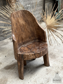 Antieke  Naga stoel uit Nagaland Naga chair 147478