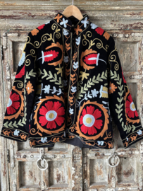 148036B wearable art oftewel draagbare kunst Suzani jas S/M